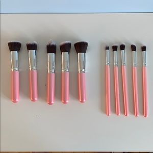 Makeup brush set 💄